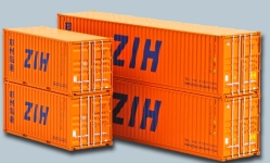 ACME 95041 - H0 - 45 Container Jan de Rijk (4 Stück)